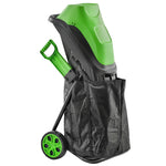 Broyeur de Végétaux Électrique 2500 W, Broyeur de Branches avec Sac de Collecte 45L, 4300 tr/min, 44x34x96cm, Vert