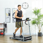 Tapis de course Fitness électrique pliable - .fr x FFHandball - 1 à 10 Km/h écran multifonctions - puissance 500 W