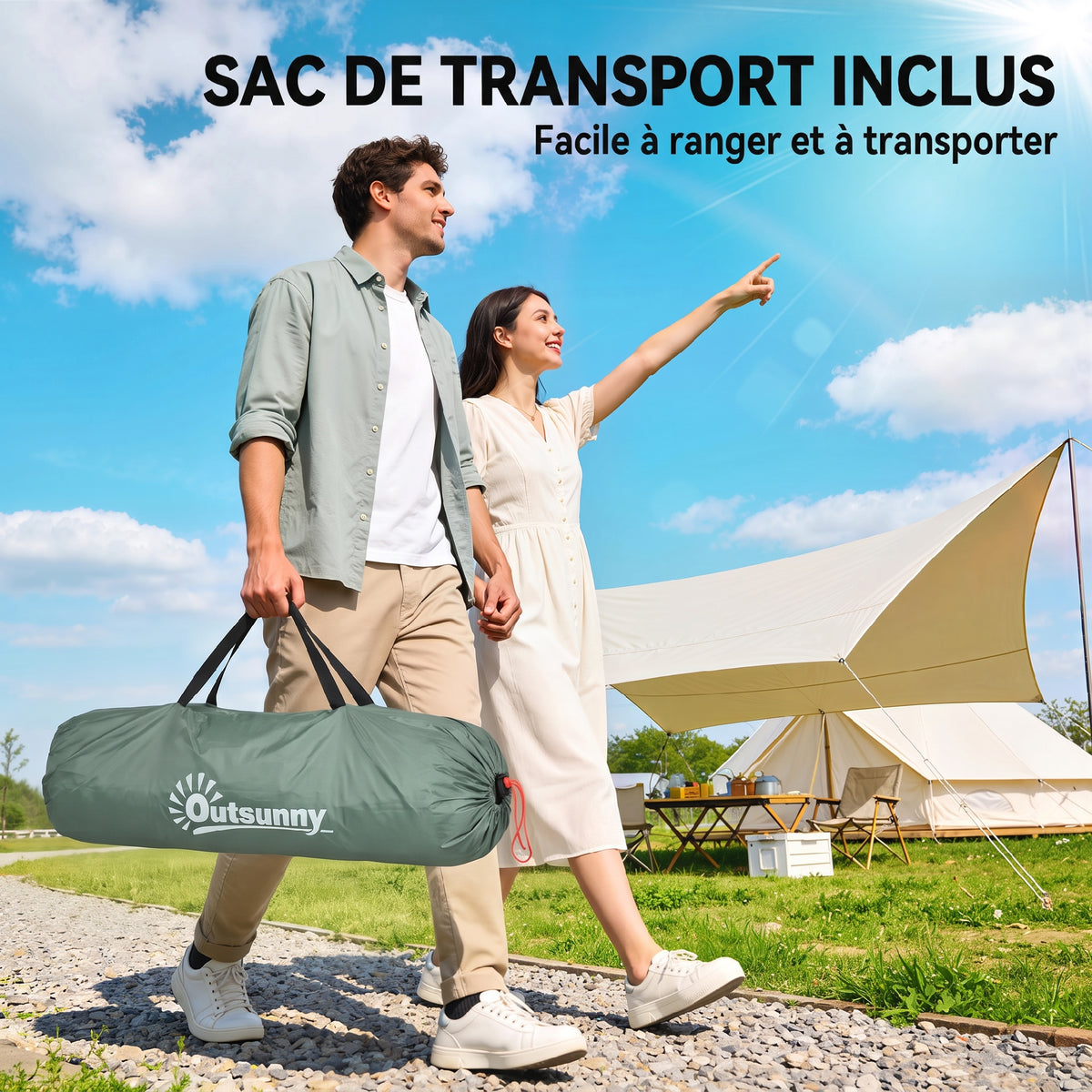 Tente de camping 2 personnes camouflage tente dôme légère ventilée facile à monter avec portes zippées