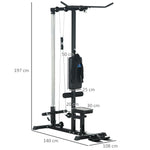 Station de musculation - .fr x FFHandball - Station à Poulie, tirage poitrine, banc de musculation Musculation