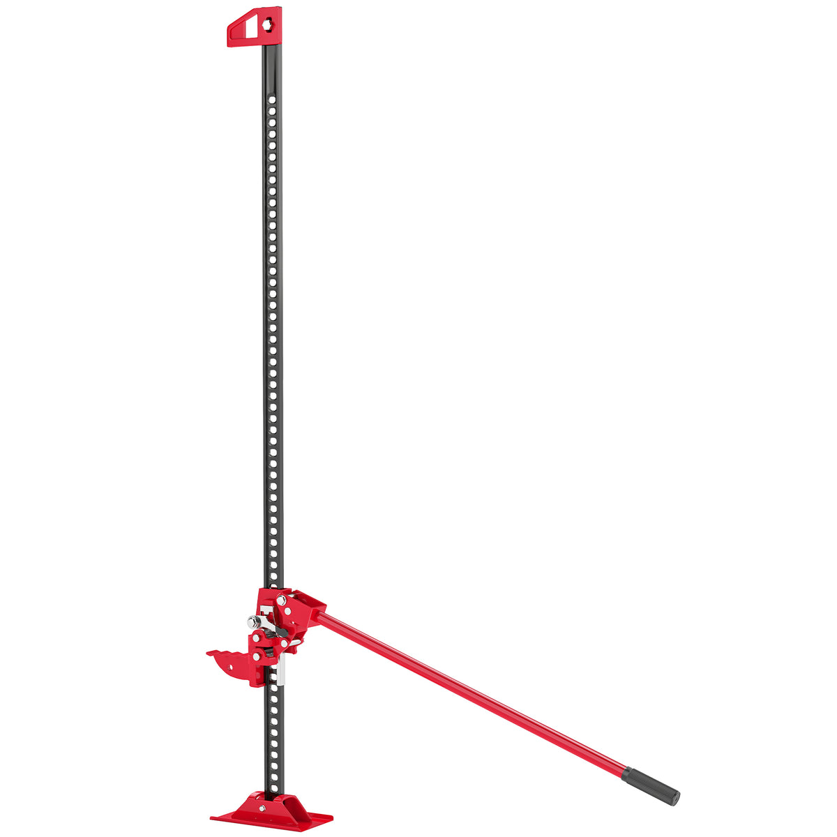 Cric farm jack tout-terrain ATV 4x4, cric pour voiture véhicule charge max. 3000 kg, hauteur de levage 11-135 cm, rouge