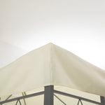 Toldo de repuesto para cenador crema 3 x 4 m