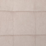 Sillón con reposapiés, respaldo alto, patas de madera y tela de aspecto de pana, para salón, dormitorio, beige