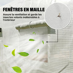 Serre tunnel de jardin 12 m², serre de jardin tunnel avec porte et 8 fenêtres, bâche PE 140 g/m² 400 x 200 x 200cm blanc