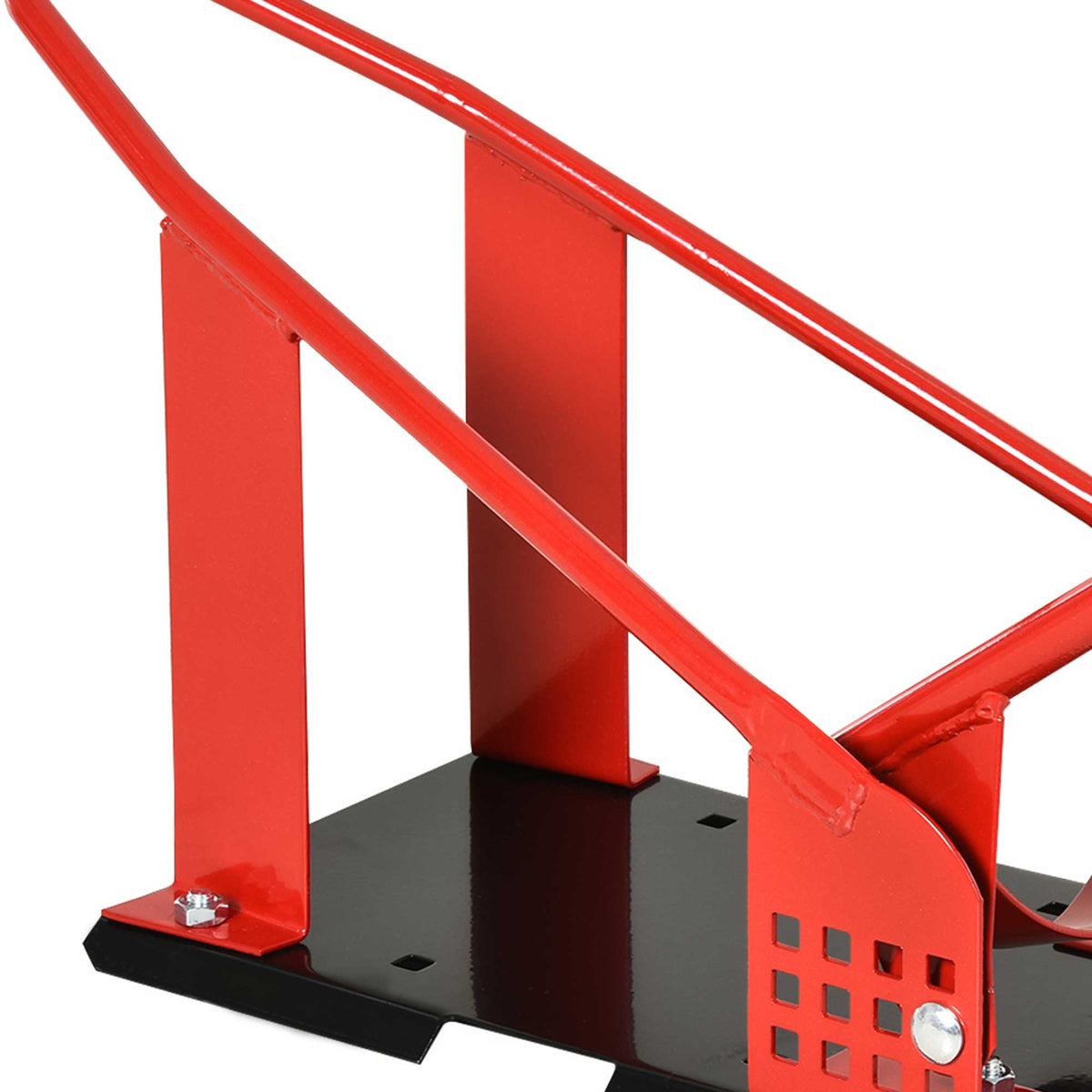 Rail de support universel pour moto support roue moto support béquille moto  bloque roue 8-15,5 cm trous pré-percés