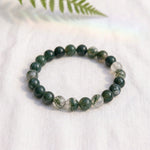 Bracelet en Agate mousse