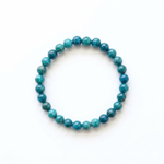 Bracelet en Apatite bleue