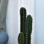 Cactus artificiel grand réalisme plante artificielle grande taille dim. Ø 17 x 98H cm vert