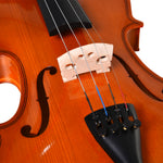 Violon 4/4 pleine grandeur avec étui, accordeur, épaulière, archet, colophane, cordes rechange et chiffon