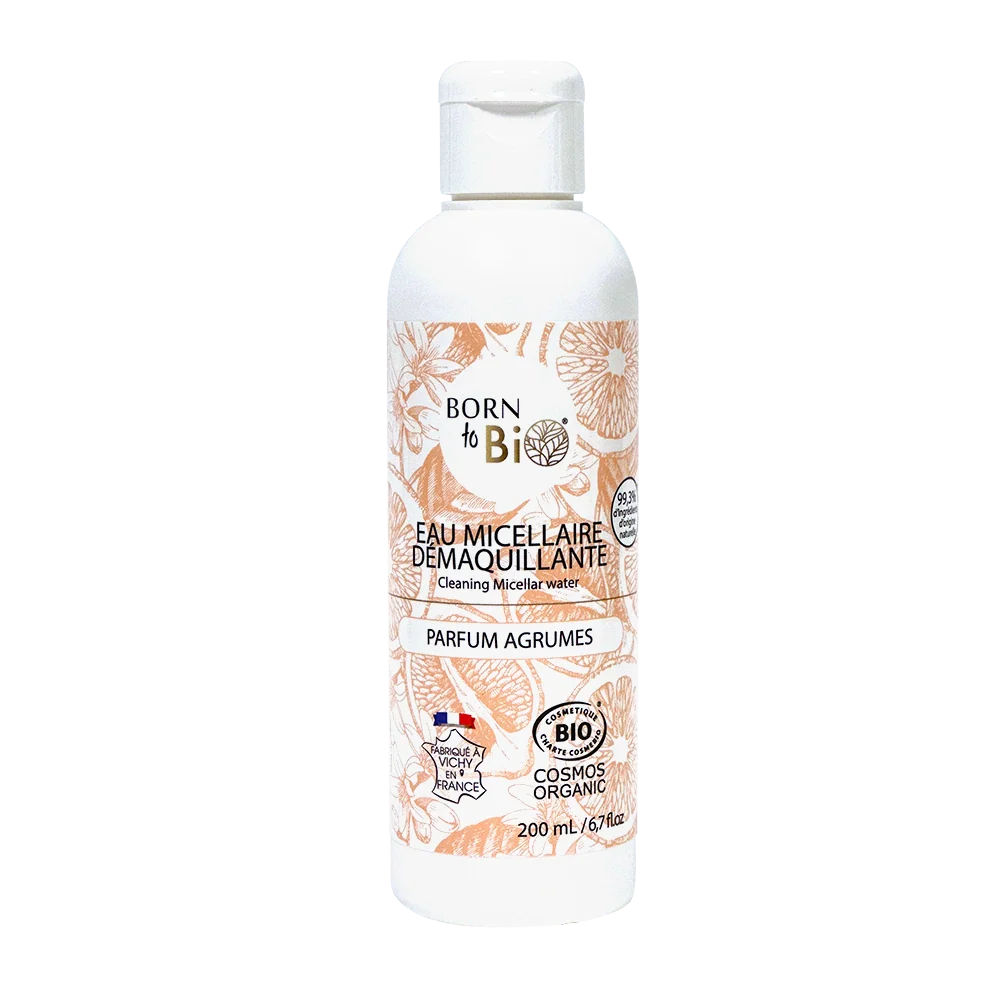 Eau Micellaire Démaquillante Agrumes - Certifiée Bio