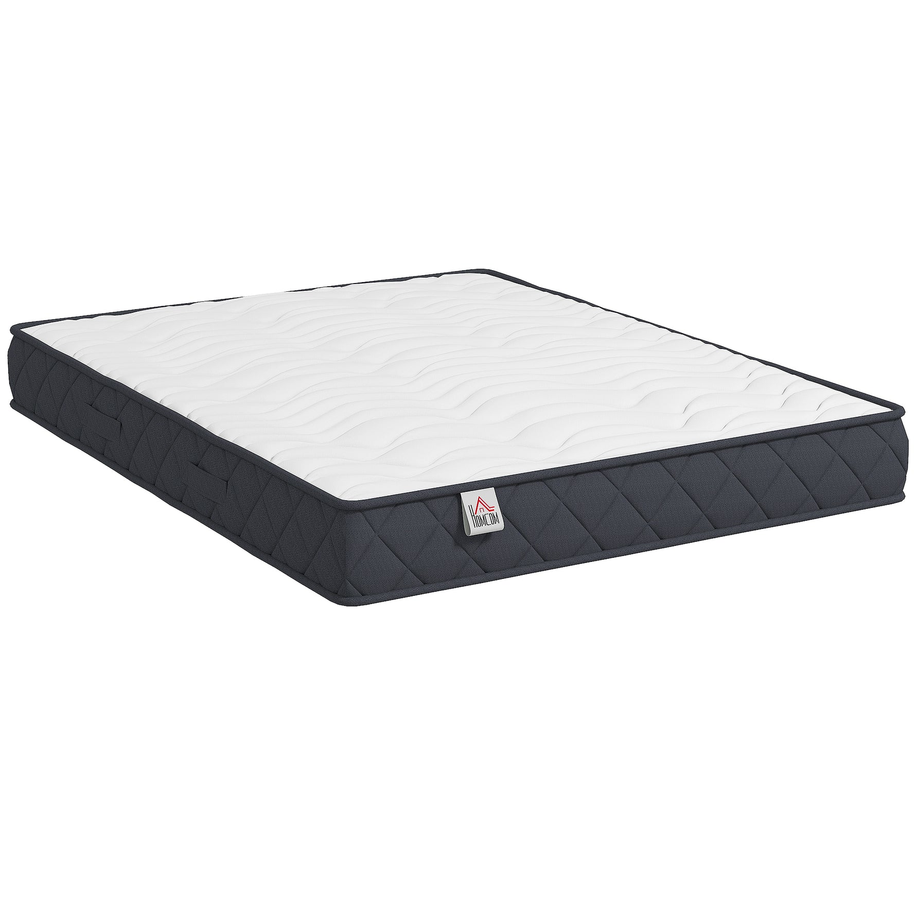 Matelas 140x190cm, matelas 2 personnes, mousse à mémoire de forme, 20cm d'épaisseur, certifié Oeko-Tex, fermeté moyenne