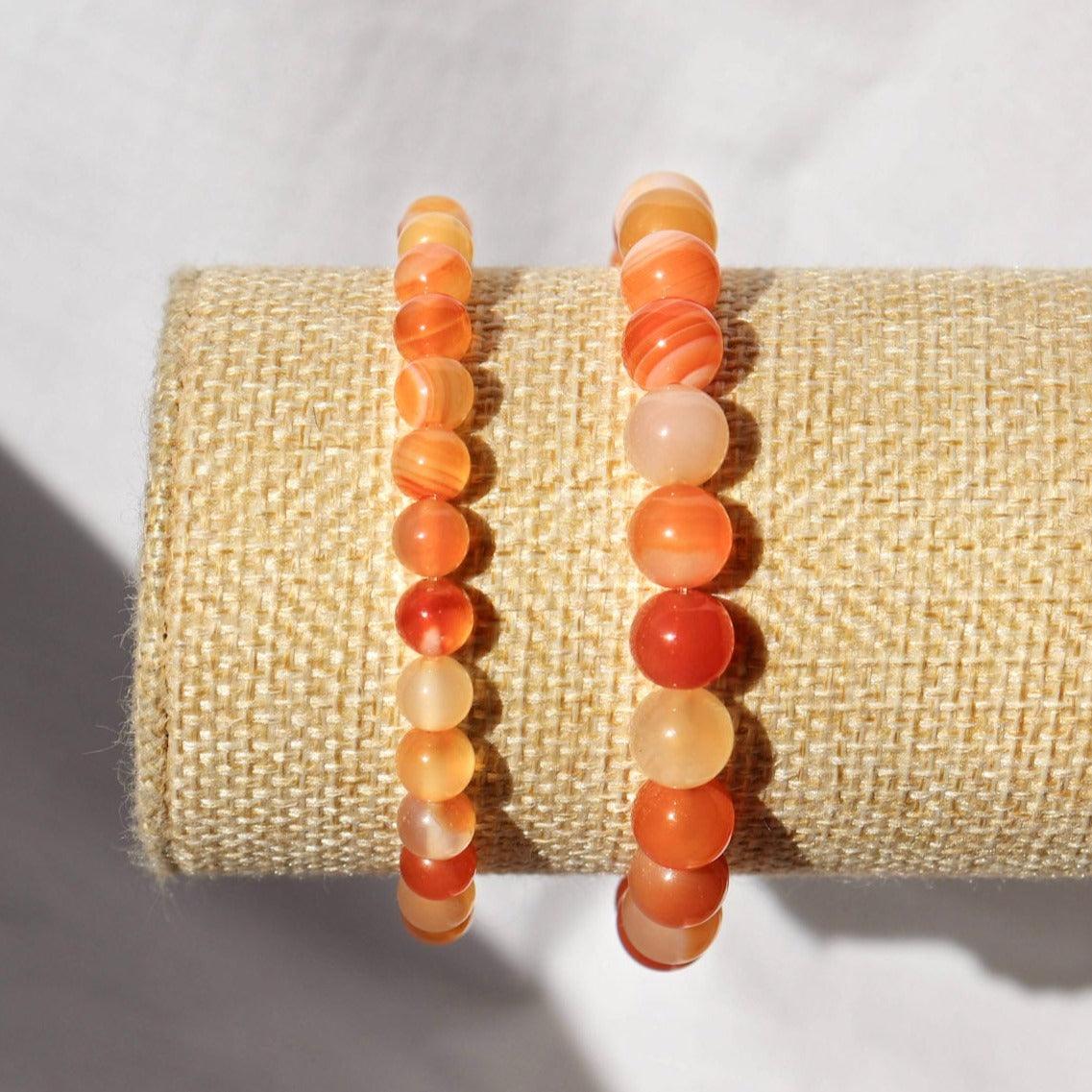Bracelet en Cornaline