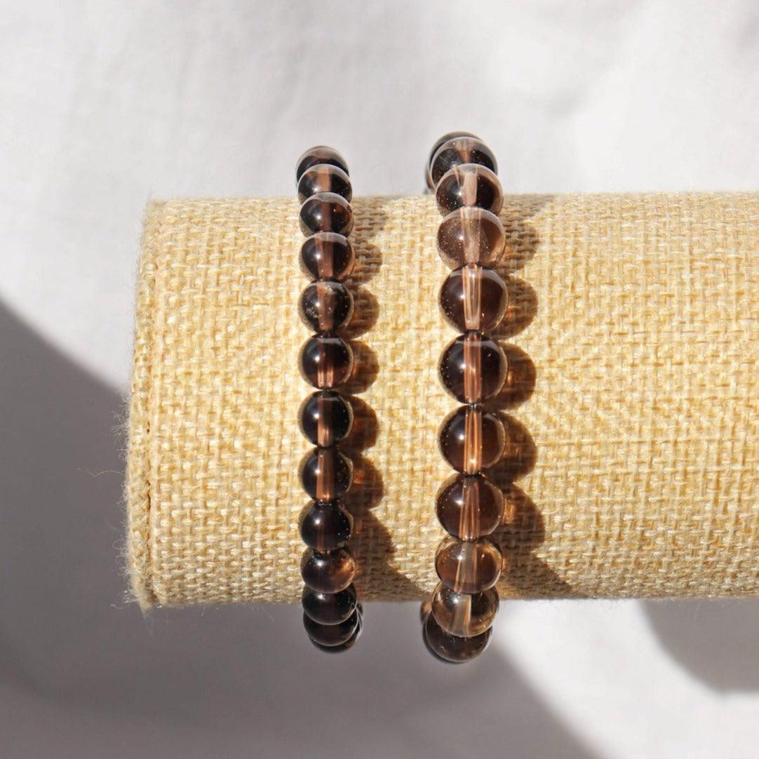 Bracelet en Quartz fumé-1