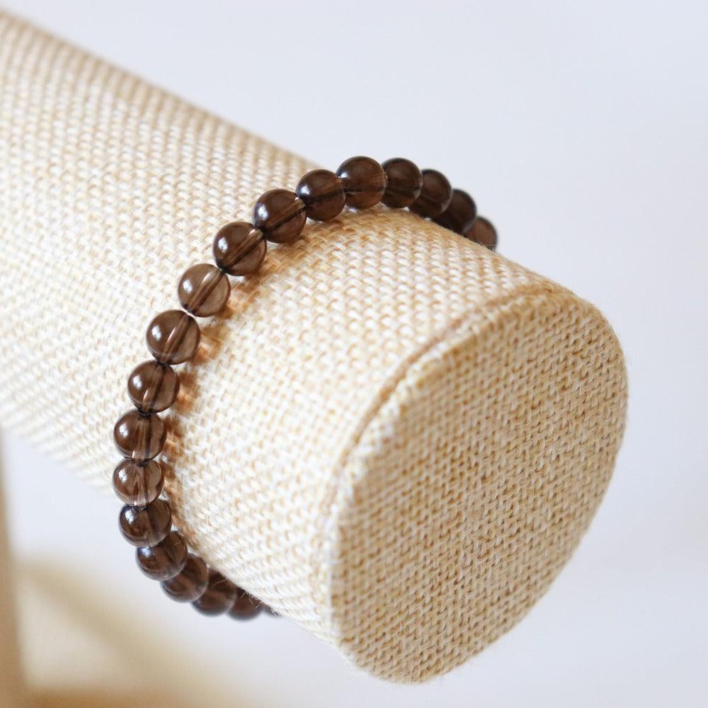 Bracelet en Quartz fumé-4