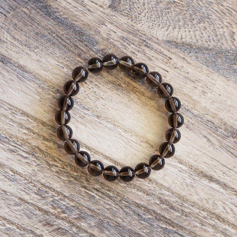 Bracelet en Quartz fumé-3