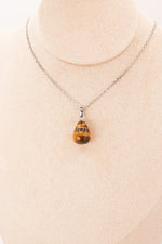 Pendentif | Goutte en Oeil de tigre