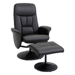 Fauteuil relax avec repose-pied fauteuil de relaxation relaxant pivotant 360° et dossier inclinable pour TV