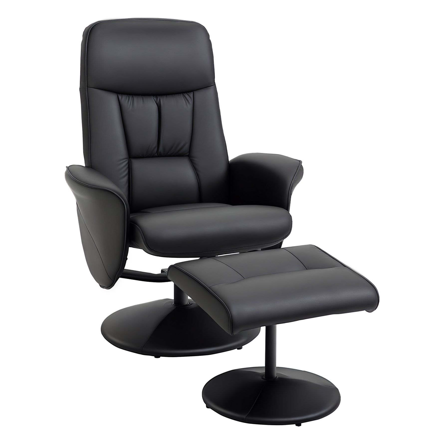 Fauteuil relax avec repose-pied fauteuil de relaxation relaxant pivotant 360° et dossier inclinable pour TV
