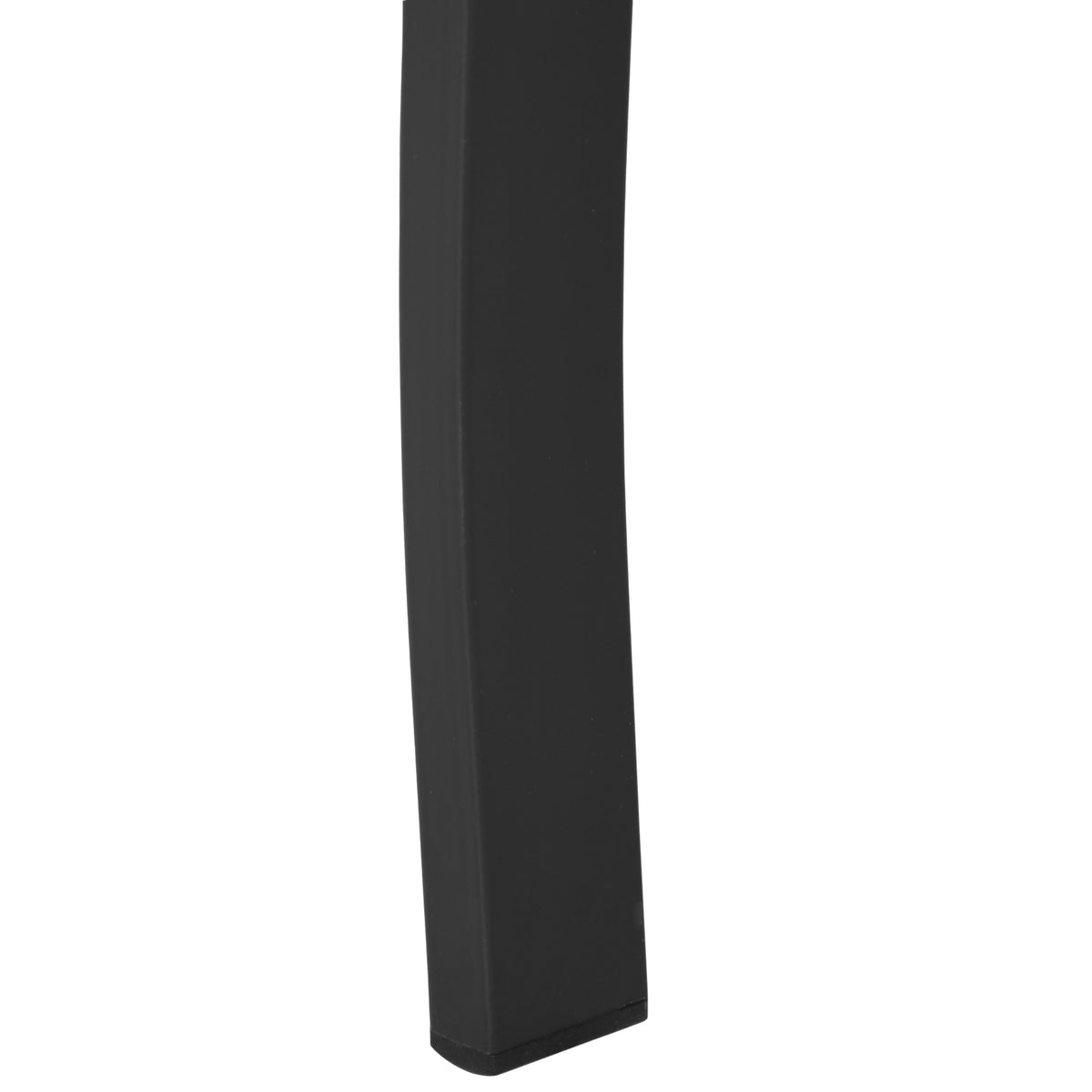 Banc de Jardin Design Contemporain 2 Places dim. 127L x 58l x 82H cm métal époxy Noir