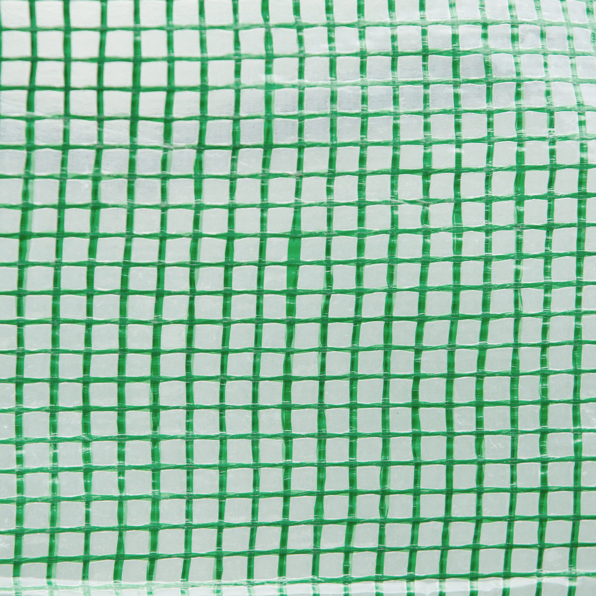 Bâche de Rechange Serre Tunnel 9 m², bâche 3 x 3 x 2 m PE Anti-UV imperméable 6 fenêtres + Porte Enroulable zippée Vert foncé