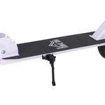 Trottinette Pliable Hauteur Guidon réglable sur 4 Niveaux système de freinage arrière pour enfant adolescent pois max. 100KG dim. 88L x 37l x 75-100H cm Blanc
