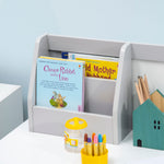 Ensemble table et chaise pour enfant avec tableau blanc - bureau pour enfant +5 ans - 90L x 45l x 85H cm Gris