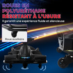 Kart électrique pour enfant 12V, karting enfant, vitesse réglable 3-8 km/h, mode de dérive, 90 x 53 x 99 cm, noir