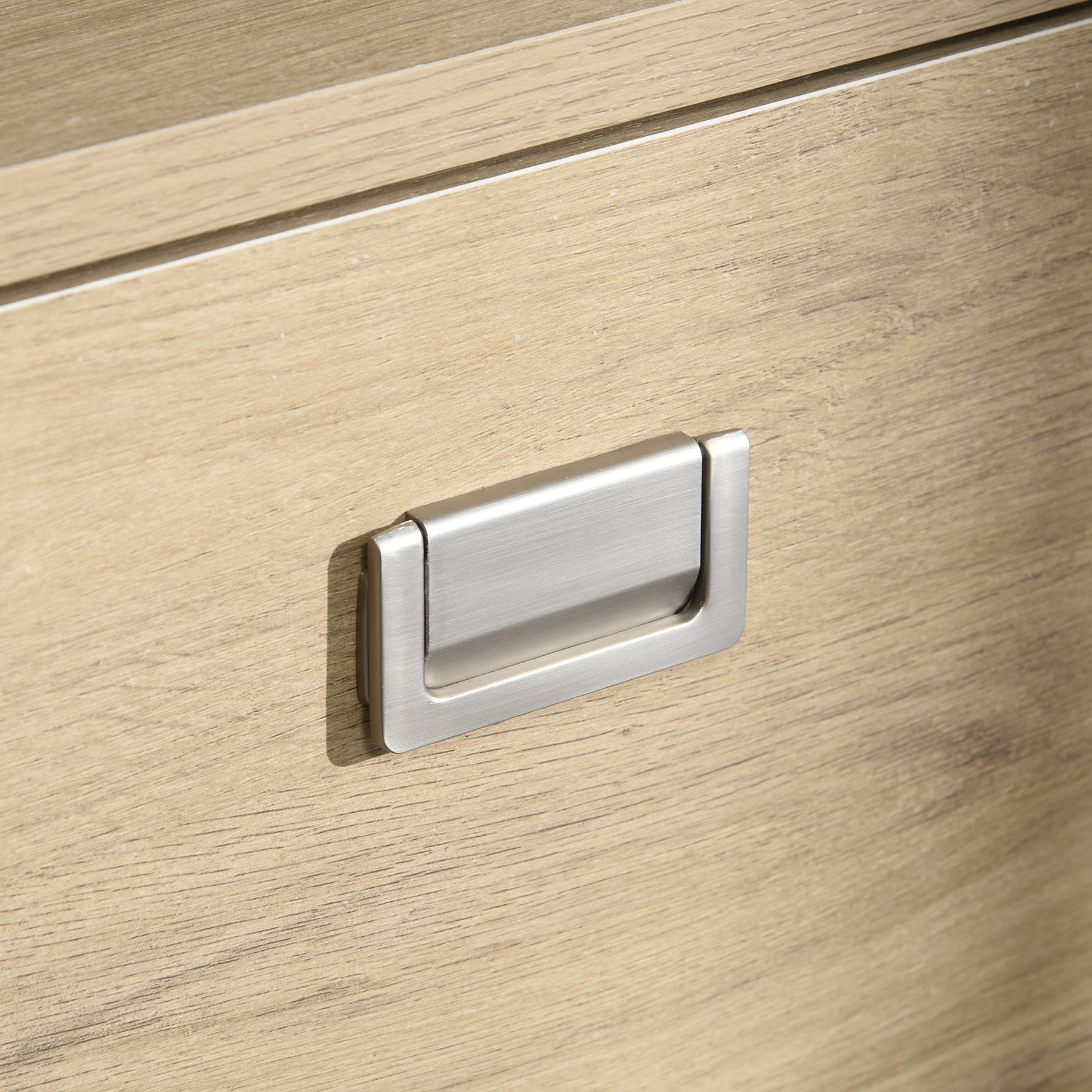 Meuble TV banc TV jusqu'à 65 pouces avec étagère amovible style contemporain porte basculante pour salon chambre
