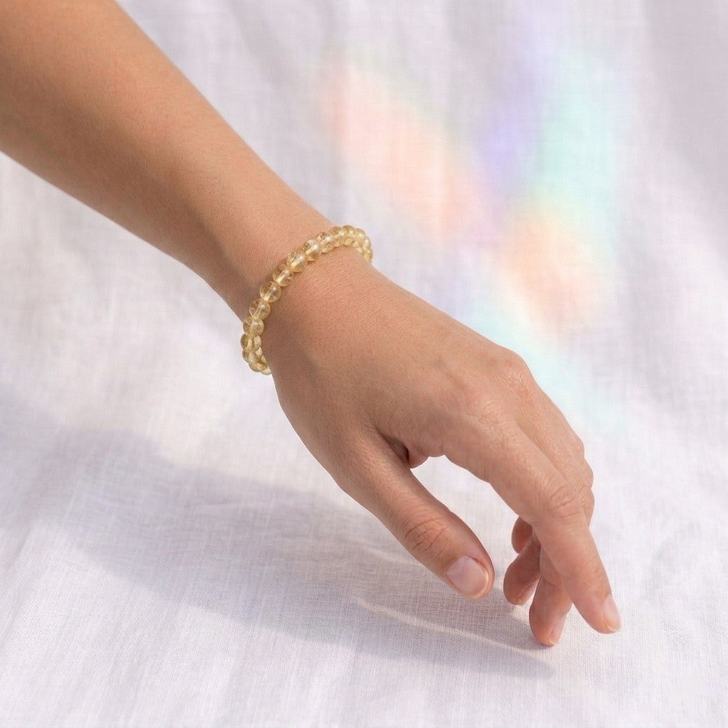 Bracelet en Citrine
