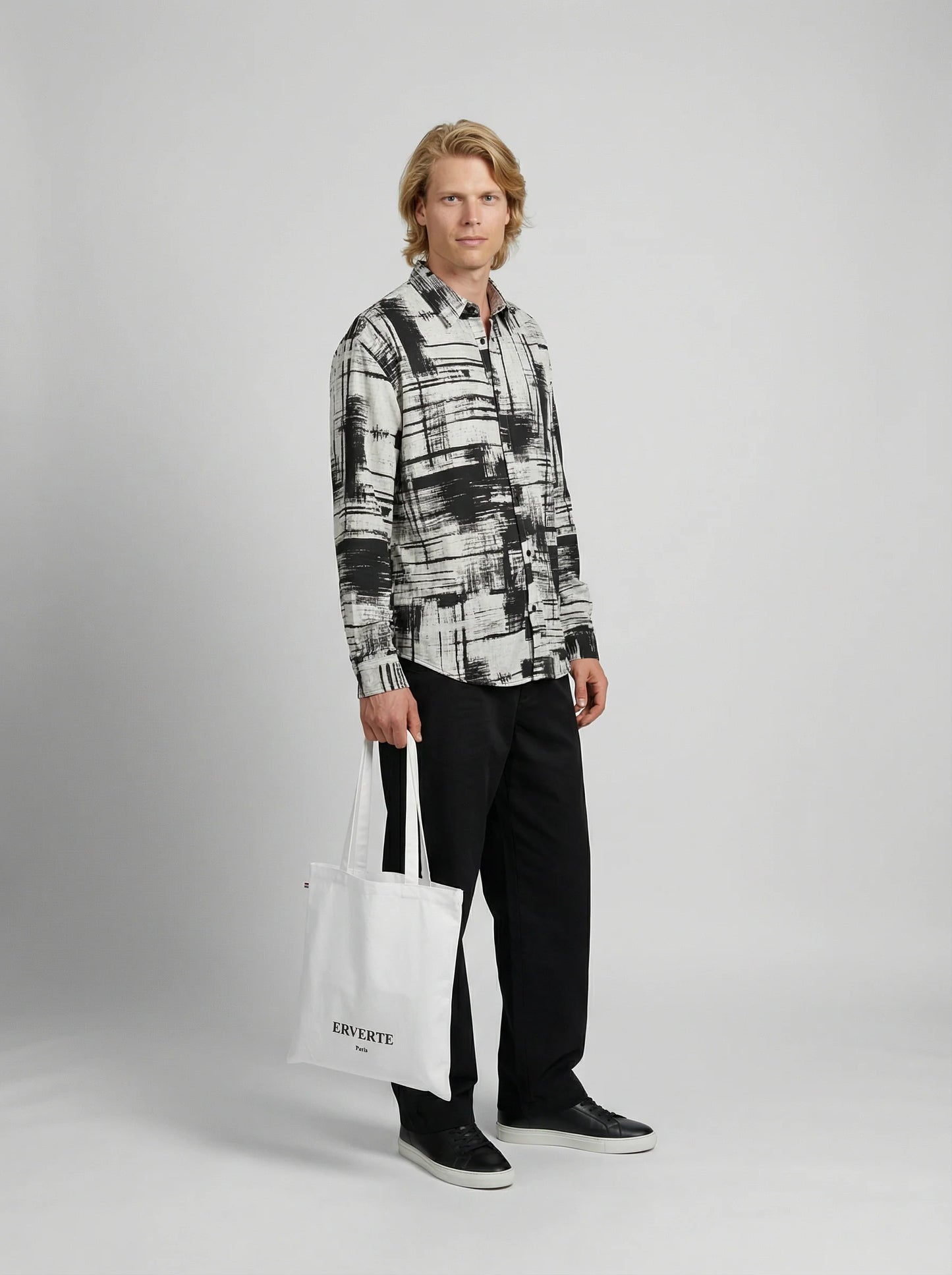 Tote Bag Blanc – Fabriqué en France – Erverte Paris