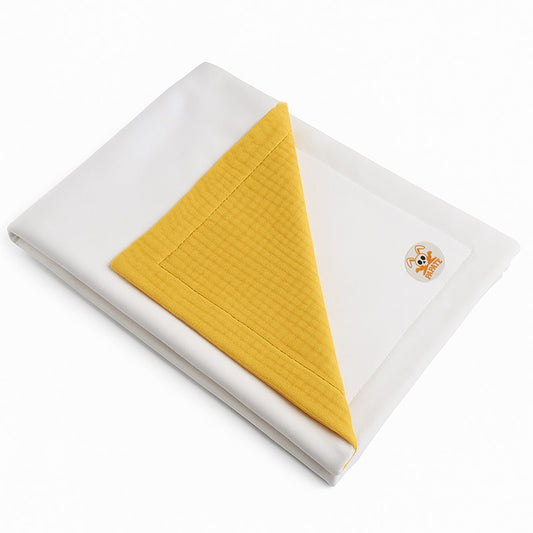 couverture polaire coton bio papate honey miel