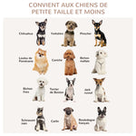 Cage pour chien animaux 2 en 1 table d'appoint meuble cage chien intérieur avec 2 portes verrouillables - dim. 76L x 54.5l x 56H cm - Métal et MDF