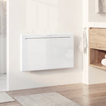 WLAN-fähiger Elektroheizkörper 1500 W, freistehend oder wandmontiert, Sprachsteuerung, 4 Modi, LED-Display, 70x21,5x43,5 cm, weiß