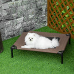 Lit pour chien chat lit de camp grand confort sur pieds tissu oxford textilène micro-perforé