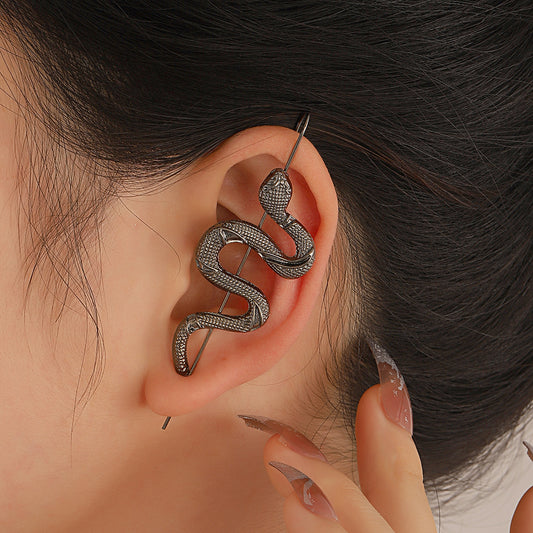 Boucles d'Oreilles Pendantes Serpent Personnalité Femme