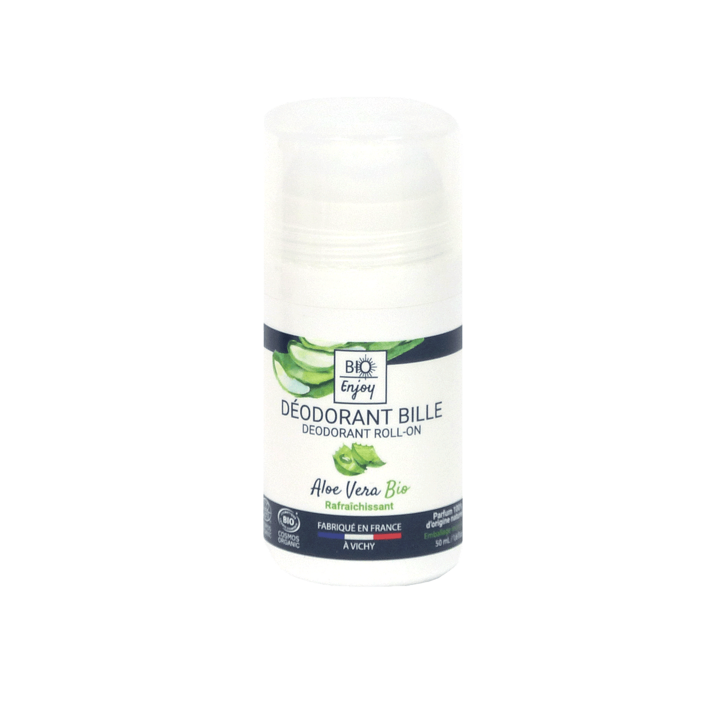 Déodorant bille Aloe vera Bio Cosmos Organic  - BIO Enjoy 50mL-0