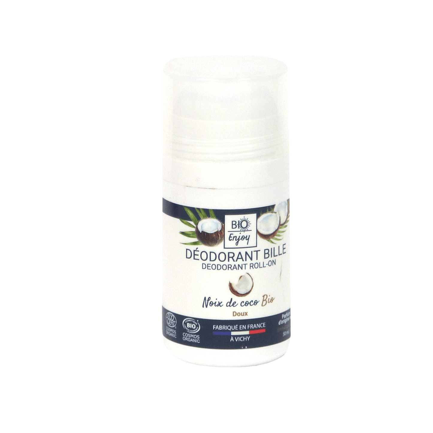 Déodorant bille Noix de coco Bio Cosmos Organic  - BIO Enjoy 50mL-0