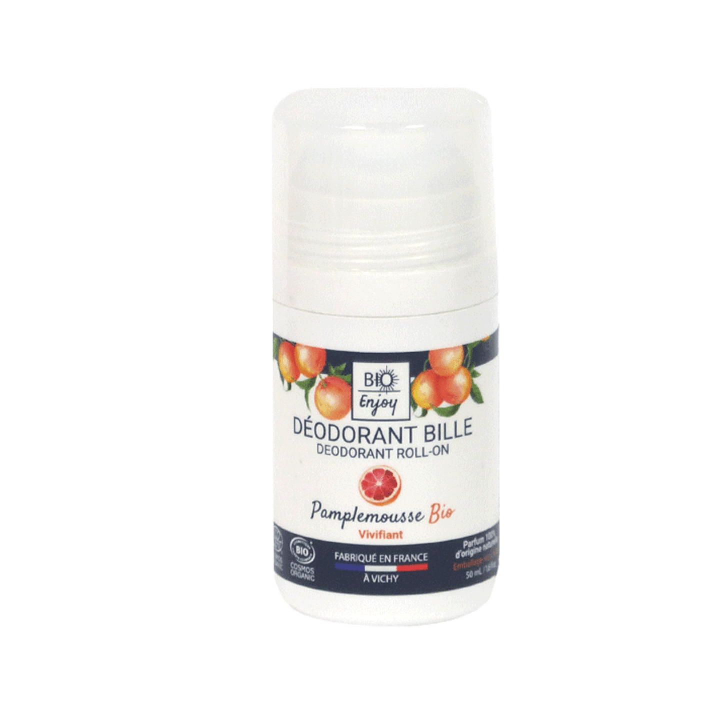 Déodorant bille Pamplemousse Bio Cosmos Organic  - BIO Enjoy 50mL-0