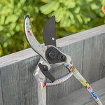 Ensemble d'outils de jardinage 3 pièces en aluminium avec sécateur, truelle de jardin, râteau à main, idéal pour taille