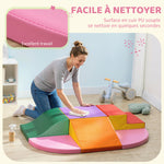 6 blocs de construction en mousse XXL pour enfants - normes EN71-1-2-3 - mousse EPE Revêtement synthétique