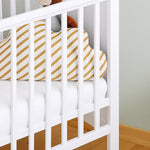 drap housse bebe papate coton bio 60 120 blanc
