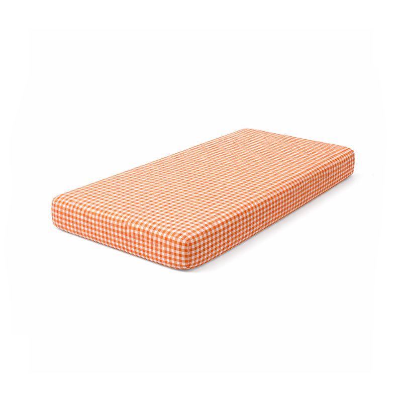 drap housse 60x120 coton bio vichy gots