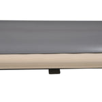 Store extérieur enrouleur 2,5 x 1,6 m avec manivelle, aluminium et polyester 280g/m² anti-UV50+, crème