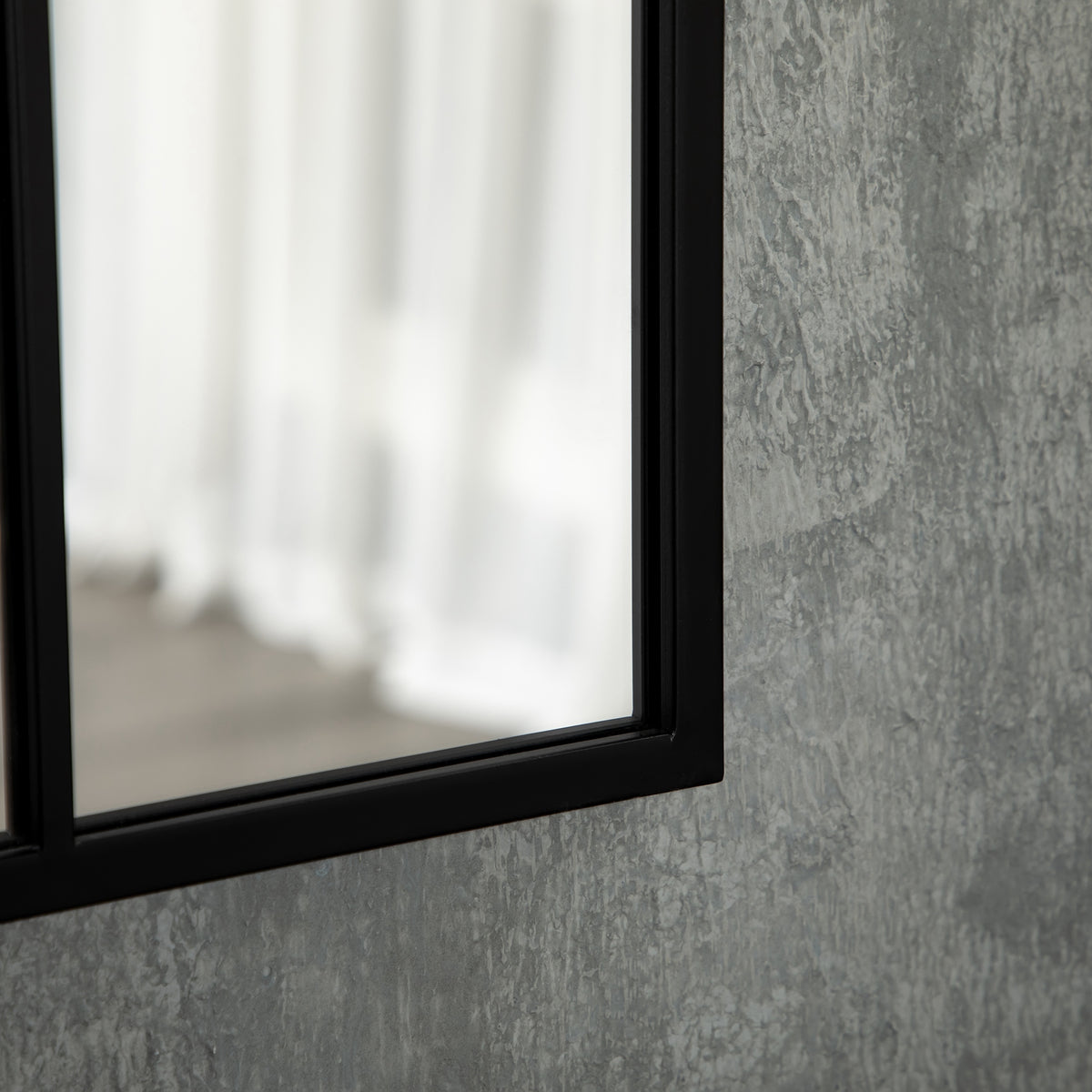 Miroir mural en métal cadre doré en forme de voûtée – 70 x 50 cm – décoration pour entrée ,chambre à coucher, salon
