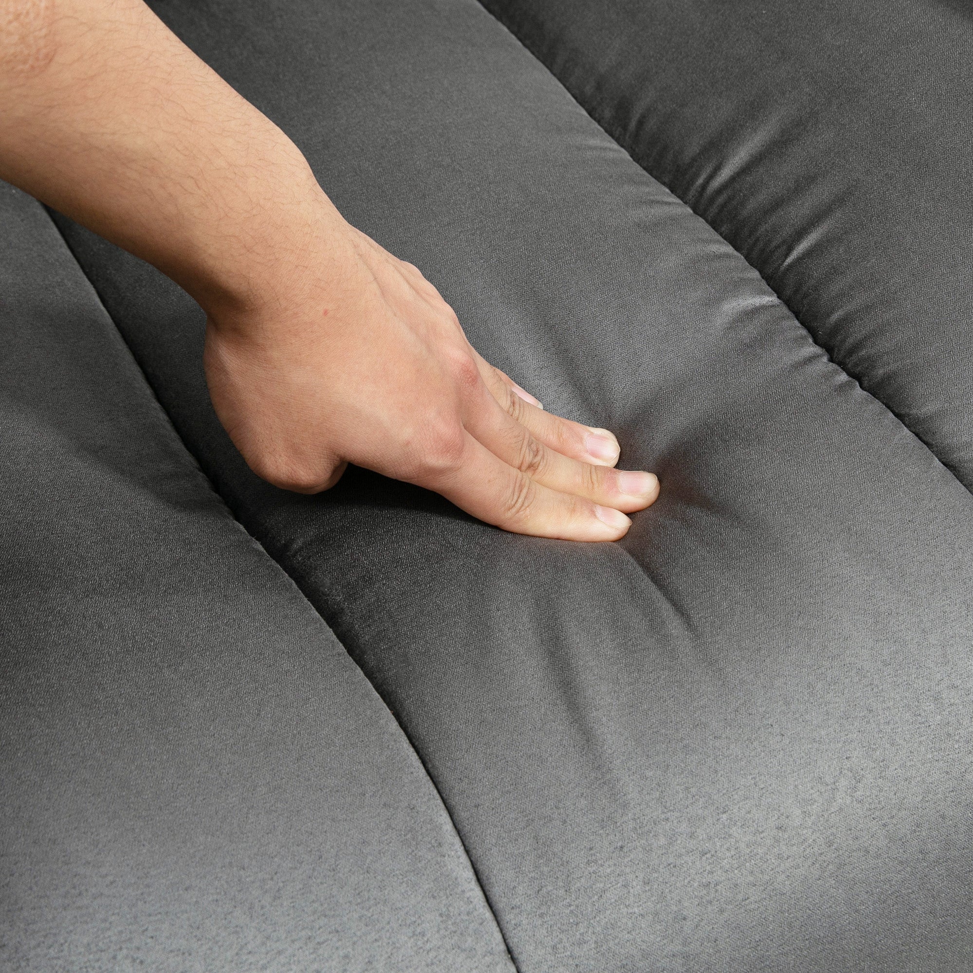 Elektrische relaxfauteuil sta-op-stoel kantelbaar met verstelbare voetensteun grijs