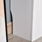 Cache-radiateur couverture radiateur Design à Lattes Panneau Cabinet pour salon cuisine chambre couloir dim. 112L x 19l x 81H cm MDF Blanc