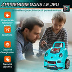 Camion mécano 2 en 1 jouet bricolage enfant jeu d'imitation mécanicien nombreux qccessoires total de 61 pièces bleu