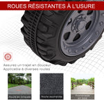 Quad buggy voiture électrique enfant quad électrique 18-36 mois 6 V 2 Km/h max. rouge