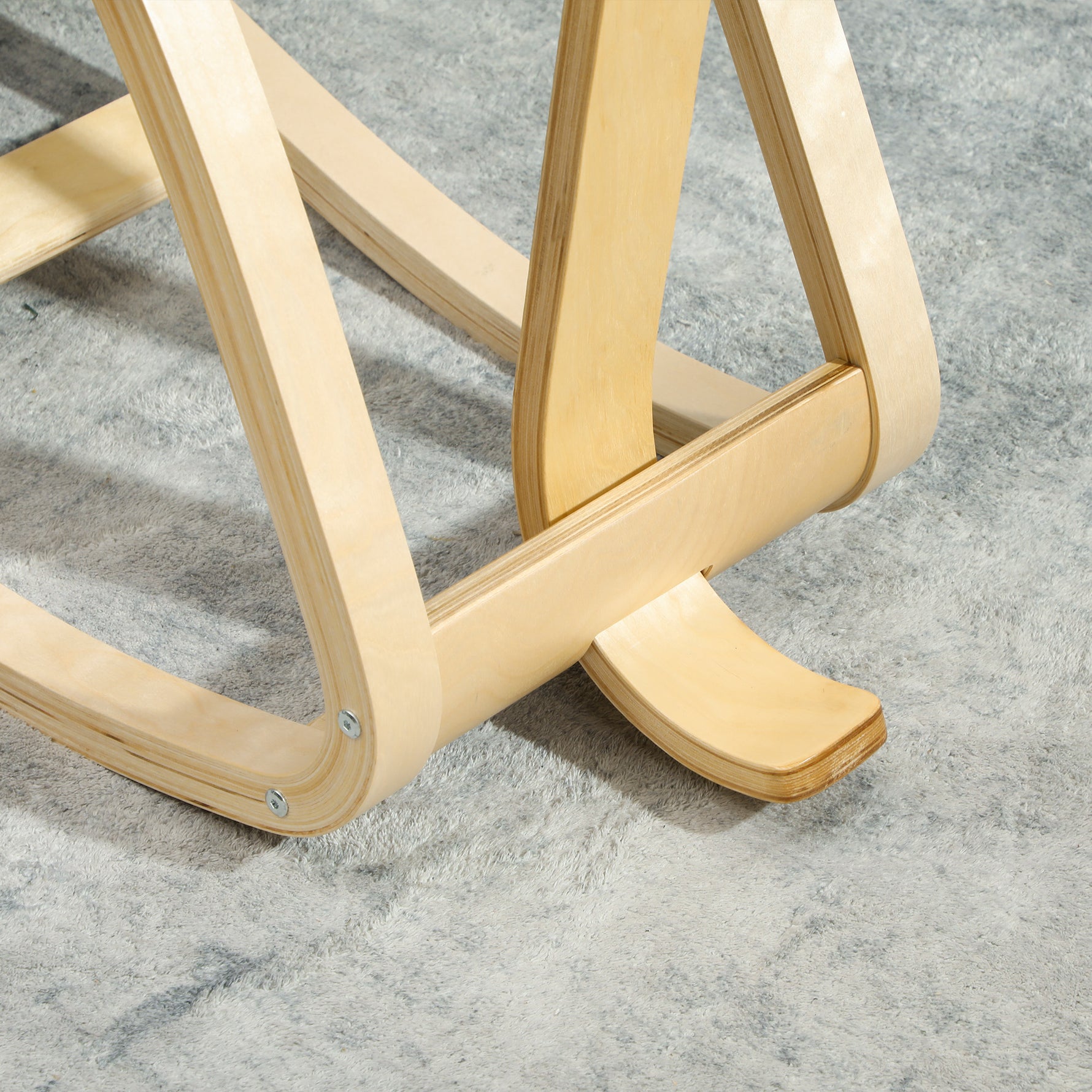 Siège assis genoux, tabouret ergonomique en bois à bascule avec dossier, chaise à genoux pour bureau à domicile, noir