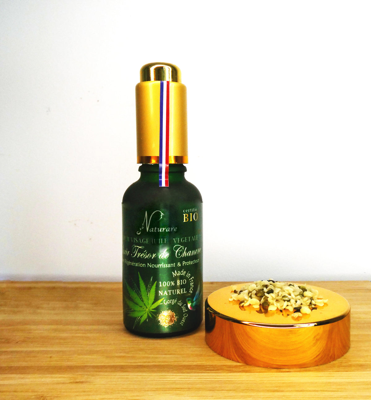 ORGANIC HEMP TREASURE ELIXIR - Vegetable Oil Serum Food Supplement